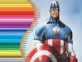 Coloring Book for Captain America