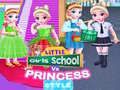Little Girls School vs Princess Style Little Girls School vs Princess Style