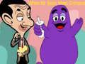 When Mr Bean meet Grimace When Mr Bean meet Grimace