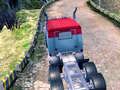 Road Train Truck Driving