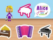 World of Alice Shapes of Musical Instruments