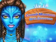 Blue Girls Make Up