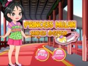 Princess Mulan Shoes Design