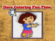 Dora Coloring Fun Time