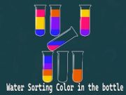 Water Sorting Color in the bottle