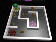 3d Maze And Robot 3d Maze And Robot