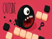 Outside
