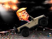 Trump Wheelie Challenge