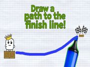 Draw a path to the finish line!