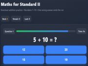 Maths for Standard II