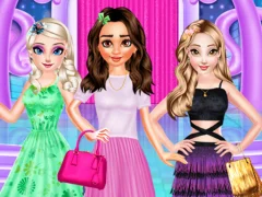 Princesses Different Style Dress Fashion เกมออนไลน์