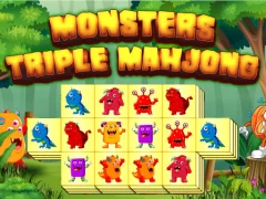 Laro Monsters Triple Mahjong online