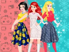 Princesses Winter Trip เกมออนไลน์
