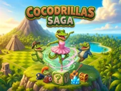Игра Cocodrillas Saga онлајн
