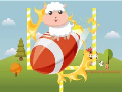 Igra Animals Rugby Flick online
