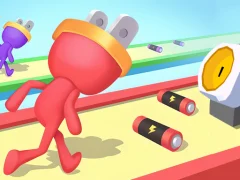 Plug Man Race — لعبة مجانية اون لاين