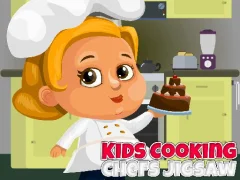 Spel Kids Cooking Chefs Jigsaw   på nätet