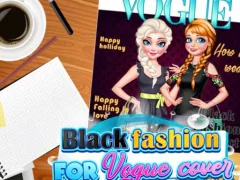 Black Fashion For Vogue Cover เกมออนไลน์