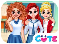 Xogo BFF Princess Back To School en liña