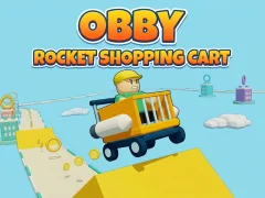 Mchezo Obby - Rocket Shopping Cart online
