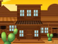 Spel Wild West Jigsaw på nätet