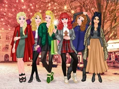 Princesses Christmas Rivals เกมออนไลน์