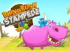 Rhino Rush Stampede — لعبة مجانية اون لاين