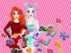Peli Puzzles So Different Princess verkossa