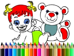 游戏Back To School: Baby Doll Coloring在线