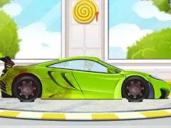 Sports Car Wash 2D — bezmaksas tiešsaistes spēle