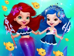 Xogo Cute Mermaid Dress Up en liña