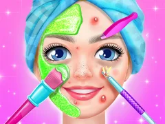 Xogo DIY Makeup Salon Spa Makeover Studio en liña