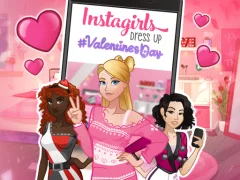 Instagirls: Valentine Dress Up เกมออนไลน์