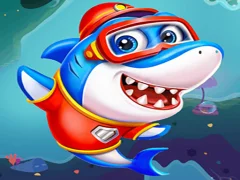 Xogo Little Panda Shark Family en liña