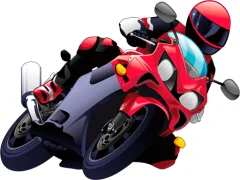 Peli Cartoon Motorcycles Puzzle verkossa