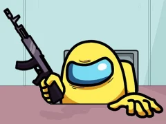 Among Us Crazy Shooter — bezplatná online hra