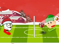 Igra Santa winter head soccer online