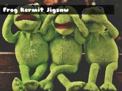 Frog Kermit Jigsaw – kostenloses Online-Spiel