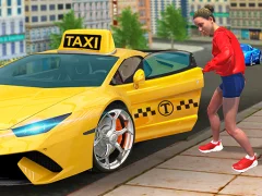 City Taxi Simulator Taxi games — bezmaksas tiešsaistes spēle
