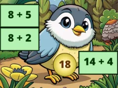 Addition Bird Image Uncover – kostenloses Online-Spiel