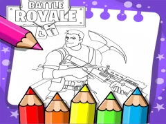 Fortnite Coloring Book — free online game