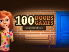 Игра 100 Doors Games Escape from School онлайн