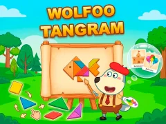 თამაში Wolfoo Tangram ონლაინ