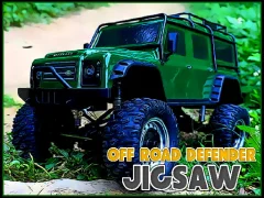 Spill Off Road Defender Jigsaw online