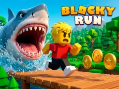 Spil Blocky Run online