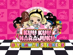 Гаме Kuu Kuu Harajuku Stickers онлајн