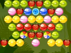 Xogo Bubble Shooter Fruits Candies en liña