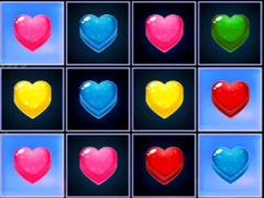 Spel Hearts Match 3 på nätet