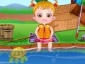 Baby Hazel Fishing Time