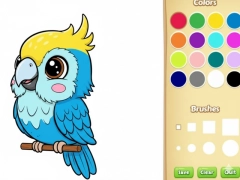 Kawaii Animal Coloring Book